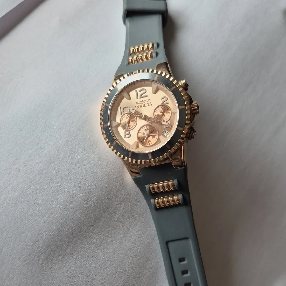 Invicta Gold and Gray Smartwatch